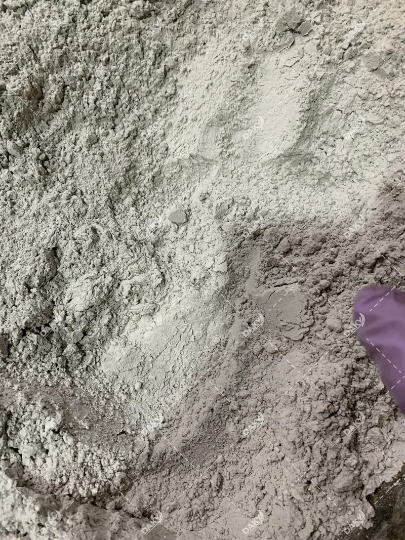 玻纤短绒 → 100目磨粉案例 finished product
