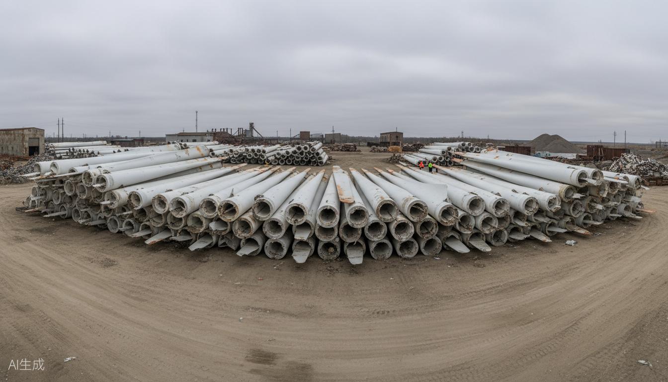 retired wind blade feedstock